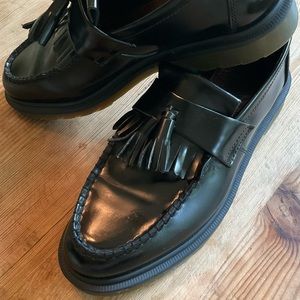 Unisex Dr Martens Adrian Leather Tassle Loafers